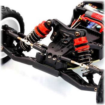 LC Racing1 BHC-1 2WD Brushed Mini Buggy 1/14 (Schwarz)